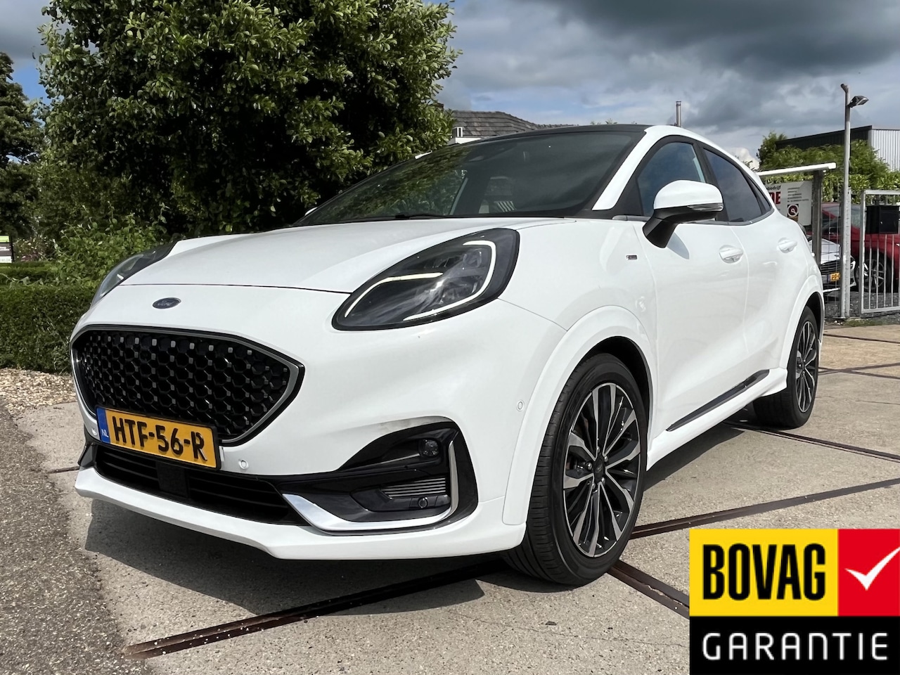 Ford Puma - 1.0 EcoBoost Hybrid ST-Line X Panoramadak | Stoel- en stuurverwarming | Lederen bekleding - AutoWereld.nl
