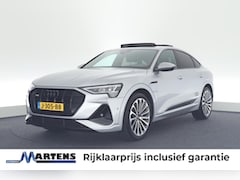 Audi e-tron Sportback - 50 313pk quattro S-Line 71 kWh Trekhaak Camera Memory Matrix Led Panoramadak Navigatie