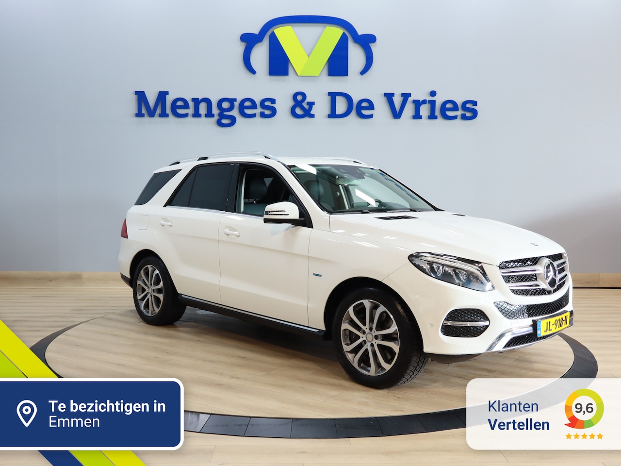 Mercedes-Benz GLE-Klasse - 500 e 4MATIC Adaptive Cruise | LED | 360 Camera | Luchtvering | Trekhaak | Leer | Standkac - AutoWereld.nl