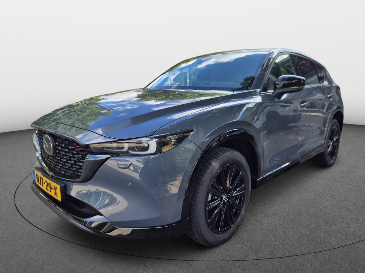 Mazda CX-5 - e-Skyactiv-G 165 Homura - Comfort Pack | 19-inch lichtmetalen velgen, Black Metallic | 360 - AutoWereld.nl