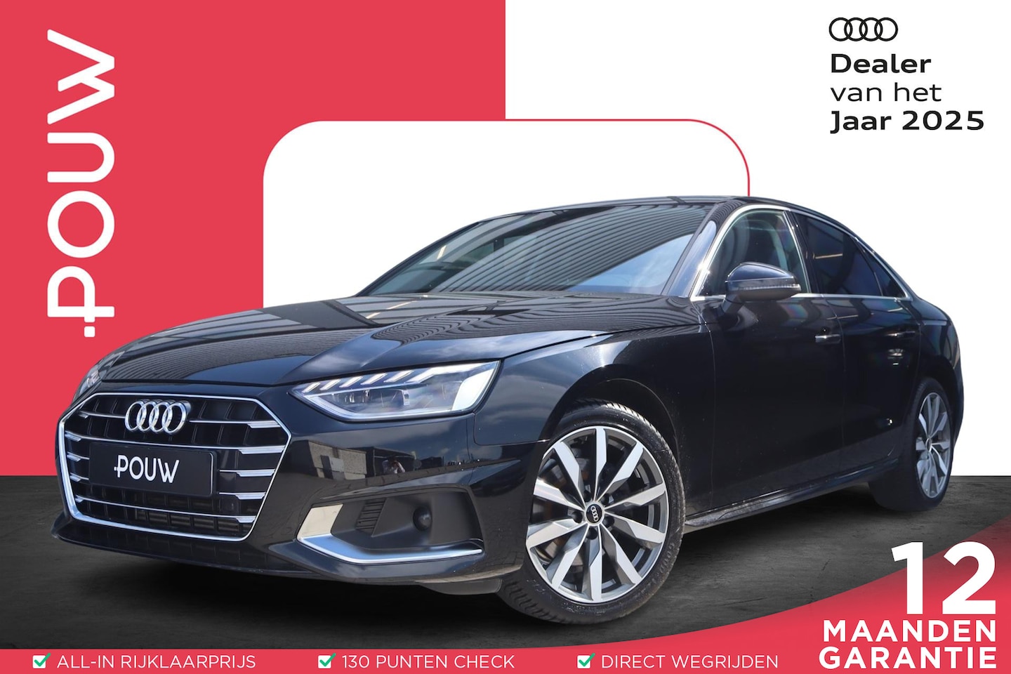 Audi A4 Limousine - 35 TFSI 150pk Advanced Edition | MMI Navigatie Plus | 18'' LMV | Smartphone Interface | LE - AutoWereld.nl