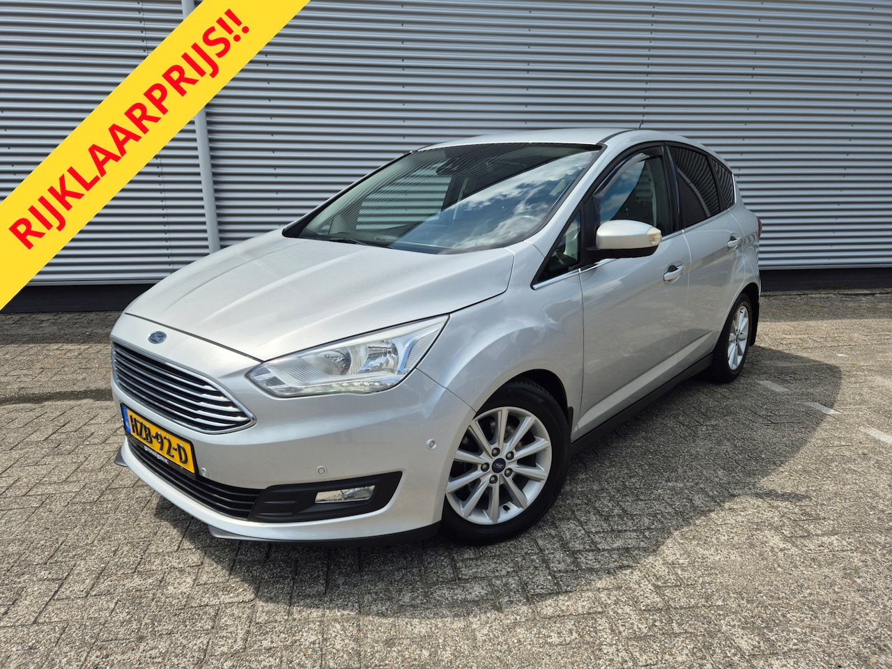 Ford C-Max - 1.5 Titanium Automaat, airco,cruise,android,navigatie/camera,stuur/stoelverwarming,afneemb - AutoWereld.nl