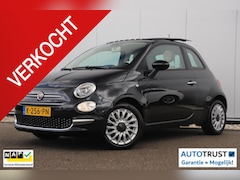Fiat 500 - 1.0 Hybrid Lounge Schuifdak Cruise Control Carplay Android Navigatie Airco 15 inch LMV