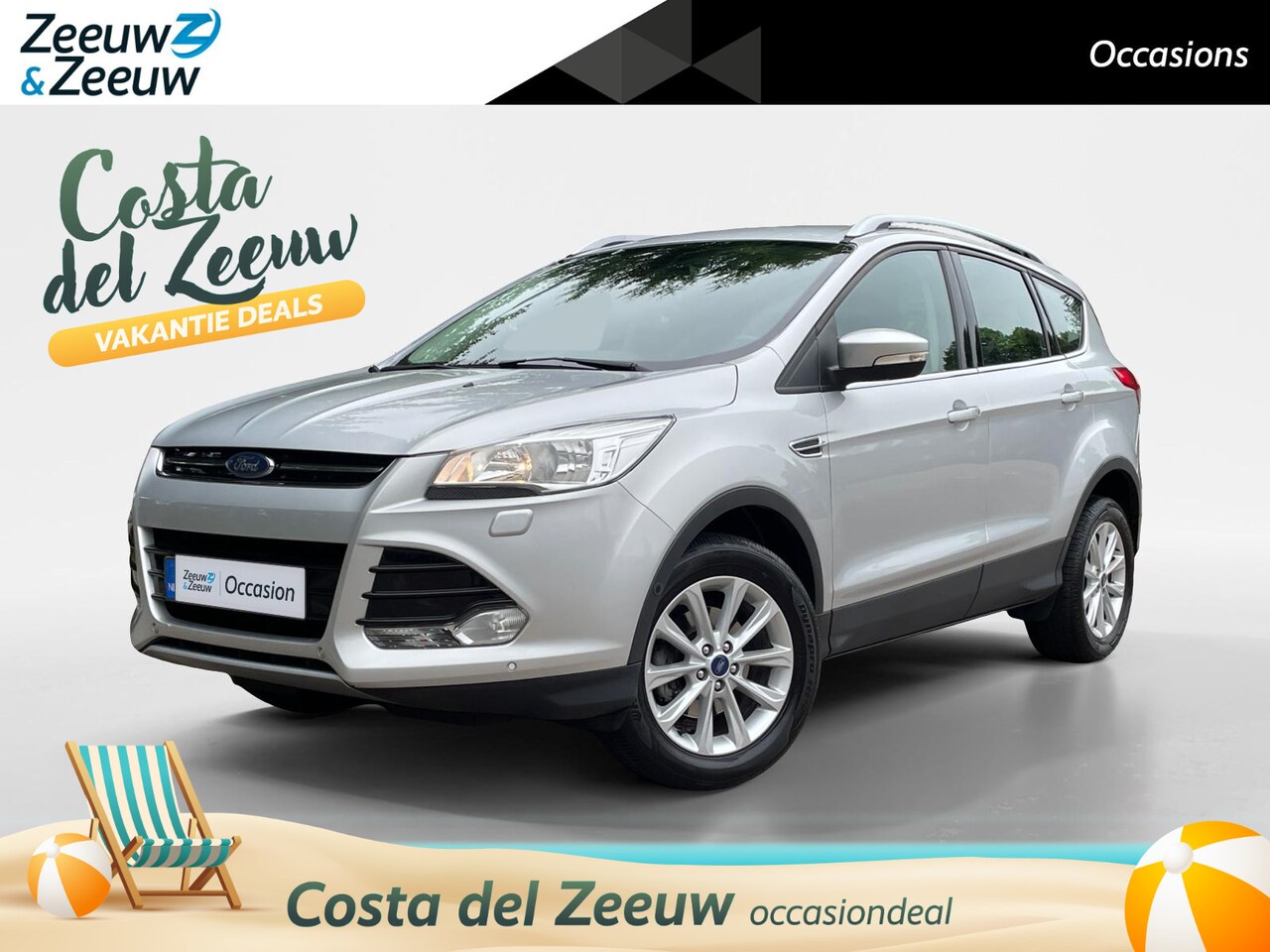 Ford Kuga - 1.5 Titanium 150PK | Trekhaak | 2000kg Trekgewicht | Camera | Sony | Navigatie | Stoel- en - AutoWereld.nl