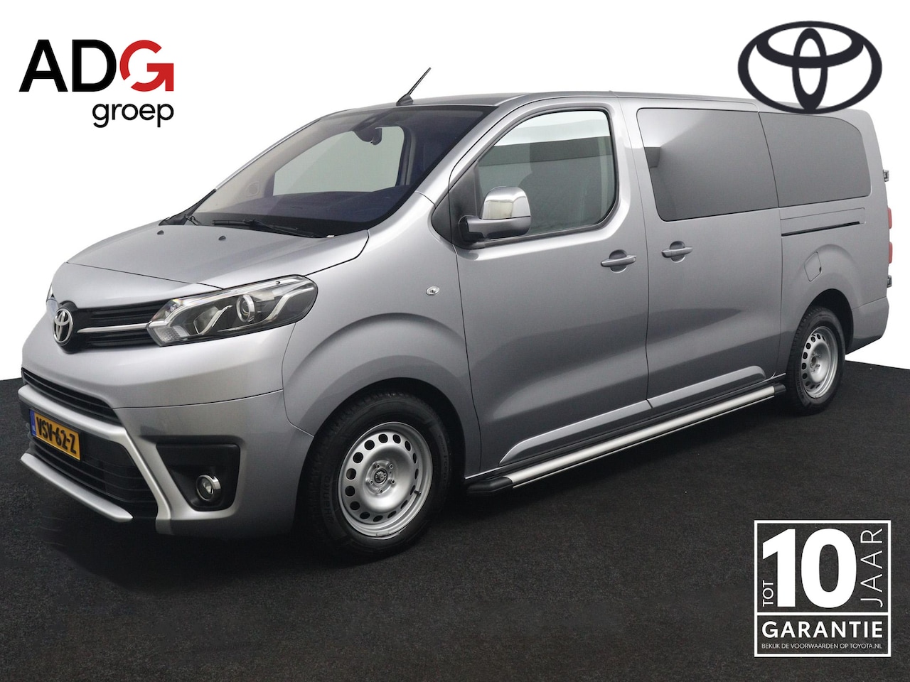 Toyota ProAce - Dubbele Cabine Dubbele Cabine 2.0 D-4D 177pk Prof Automaat | Zomerwielen op Lichtmetalen V - AutoWereld.nl
