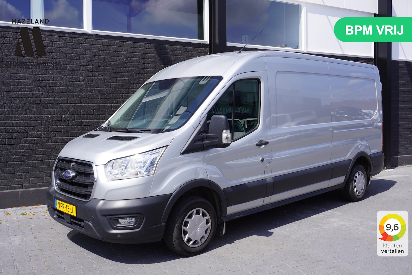 Ford Transit - 2.0 TDCI L3H2 130PK EURO 6 - Airco - Navi - Cruise - €14.499,- Excl. - AutoWereld.nl