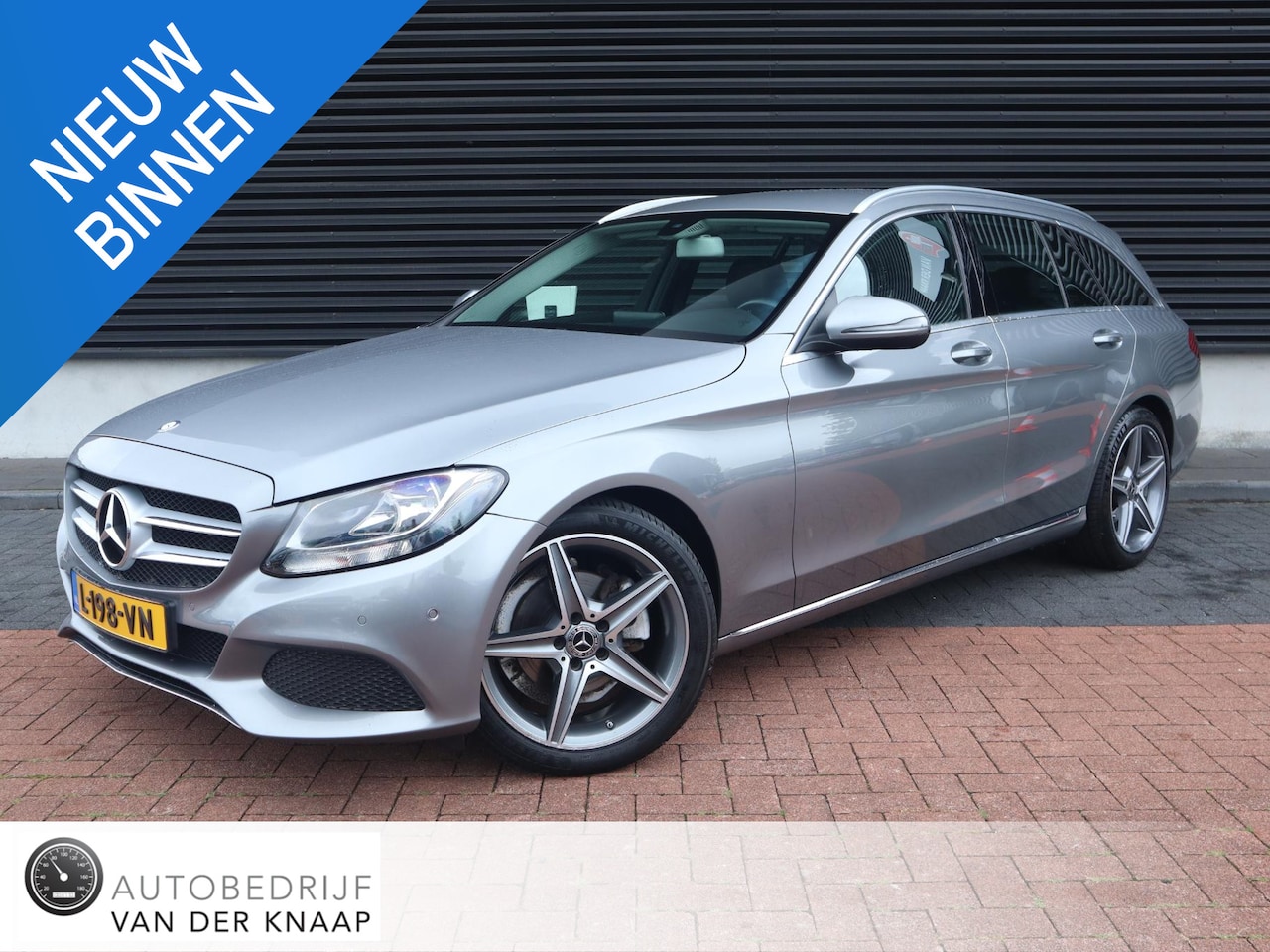 Mercedes-Benz C-klasse Estate - 180 Ambition | Clima | Cruise | Navi | Leder | Stoelverwarming | PDC | - AutoWereld.nl