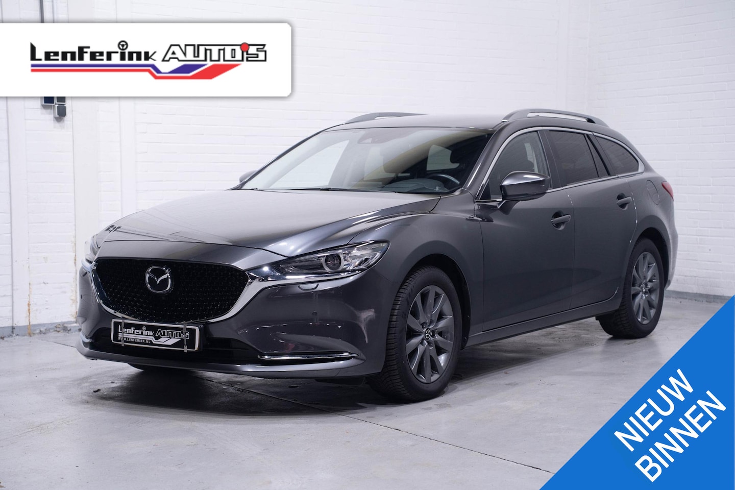 Mazda 6 Sportbreak - 2.0 SkyActiv-G 165 Centre-Line HUD afneembare trekhaak stoelverwarming camera rondom PDC E - AutoWereld.nl