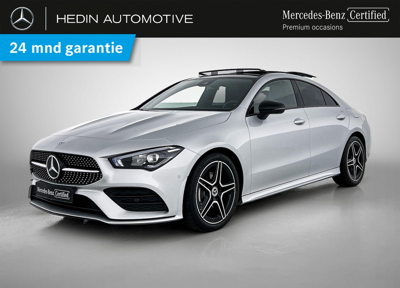 Mercedes-Benz CLA-Klasse - CLA 180 Coupé Automaat AMG Line | Premium Pakket | Nightpakket | Panoramadak | Sfeerverlic - AutoWereld.nl