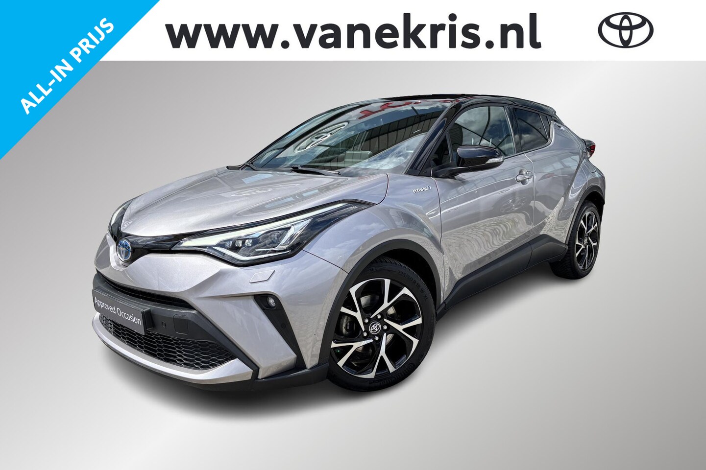 Toyota C-HR - 1.8 Hybrid First Edition 1.8 Hybrid First Edition, All season, BSM, Stuur verwarming, Stoelverwarming. - AutoWereld.nl