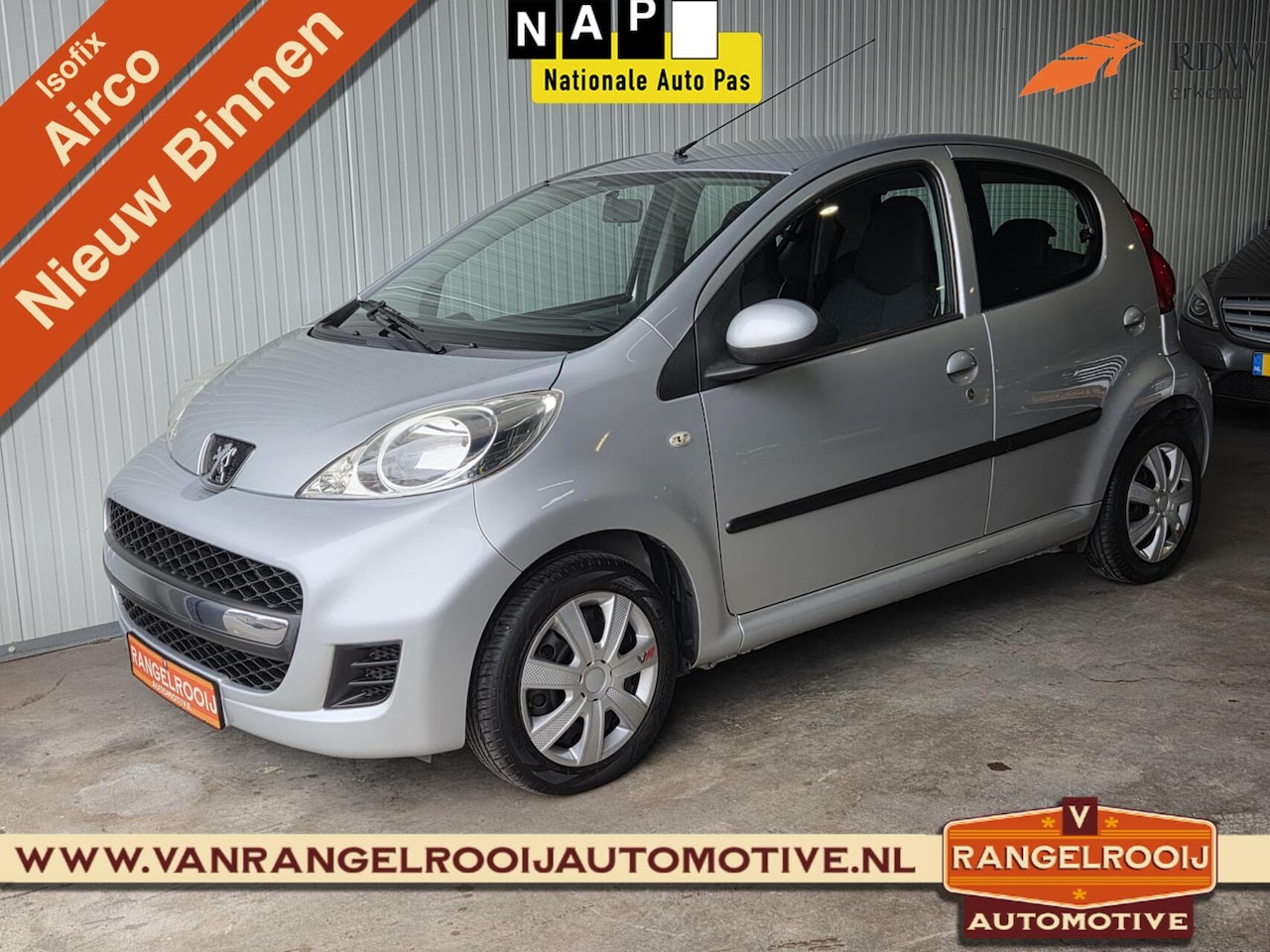 Peugeot 107 - 1.0-12V XS 1.0-12V XS 5-deurs, NAP km, airco, el. ramen, cv - AutoWereld.nl