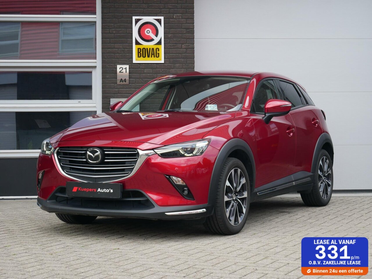Mazda CX-3 - 2.0 SkyActiv-G 120 GT-M TOP STAAT| ACC| BOSE| Dealer onderhouden - AutoWereld.nl