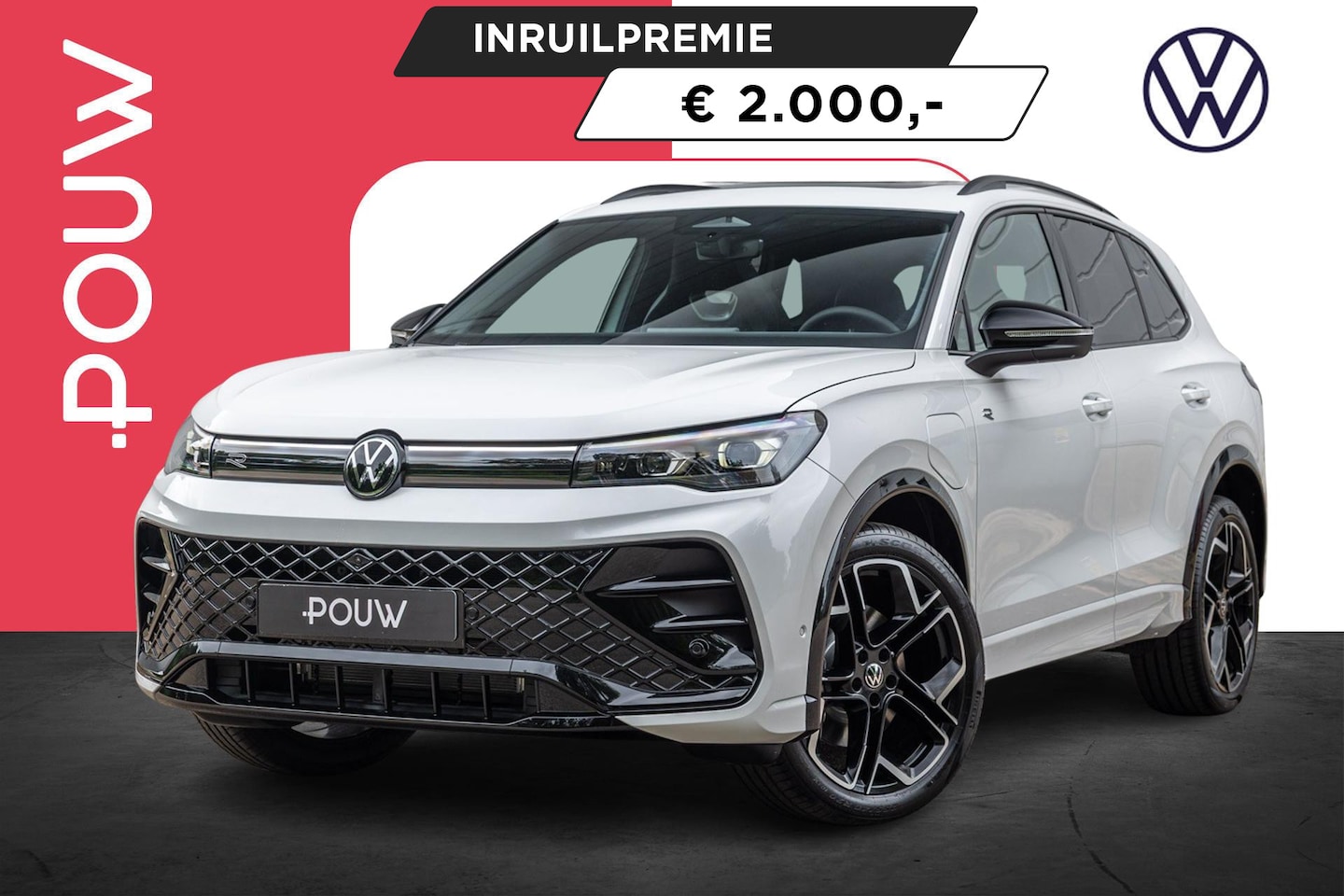 Volkswagen Tiguan - 1.5 eHybrid 204pk R-Line Edition | 20" Velgen | Panoramadak - AutoWereld.nl
