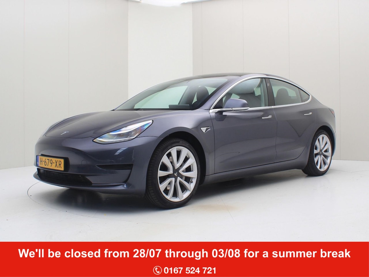 Tesla Model 3 - Standard RWD Plus [ AUTOPILOT+19" LMV+60 kWh+PREMIUM AUDIO ] - AutoWereld.nl