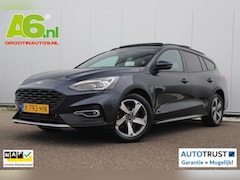 Ford Focus Wagon - 1.0 EcoBoost Hybrid Active X Business Trekhaak Panoramadak HUD Navigatie Carplay Android A