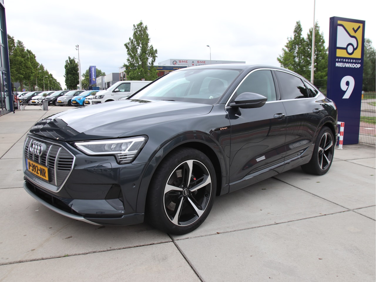 Audi e-tron Sportback - 55 quattro Advanced ed. Plus 95 kWh Leder, 1e eig, NL auto, 23 inch RSQ8, NIEUW!! Zomer aa - AutoWereld.nl