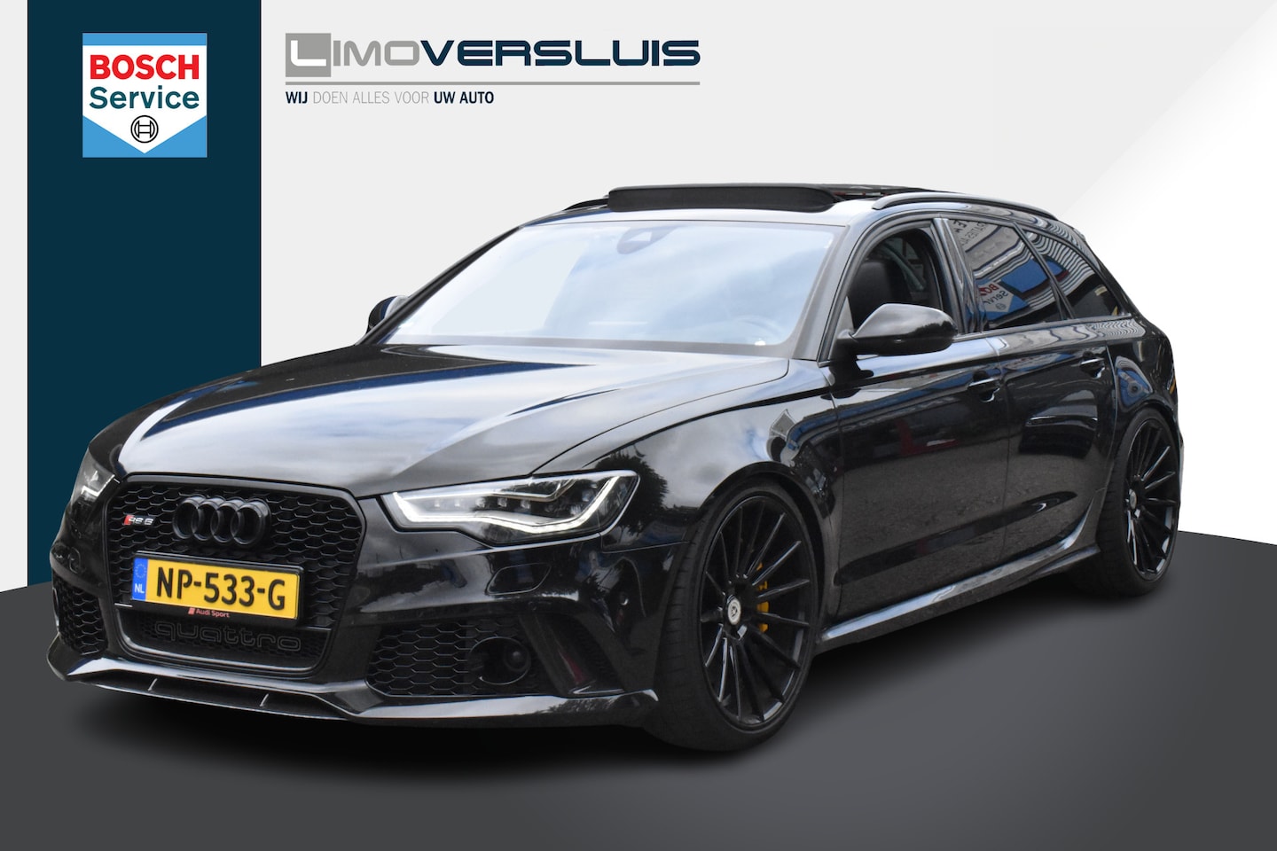 Audi A6 Avant - 4.0 TFSI RS 6 quattro Pro Line Plus Carbon Pakket | Soft-Close | Memory-Seats | B&O | Pano - AutoWereld.nl