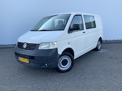 Volkswagen Transporter - 2.5 TDI 300 Budgetline Automaat DubCab Airco Trekhaak 2500kg 5 Zits Euro 4