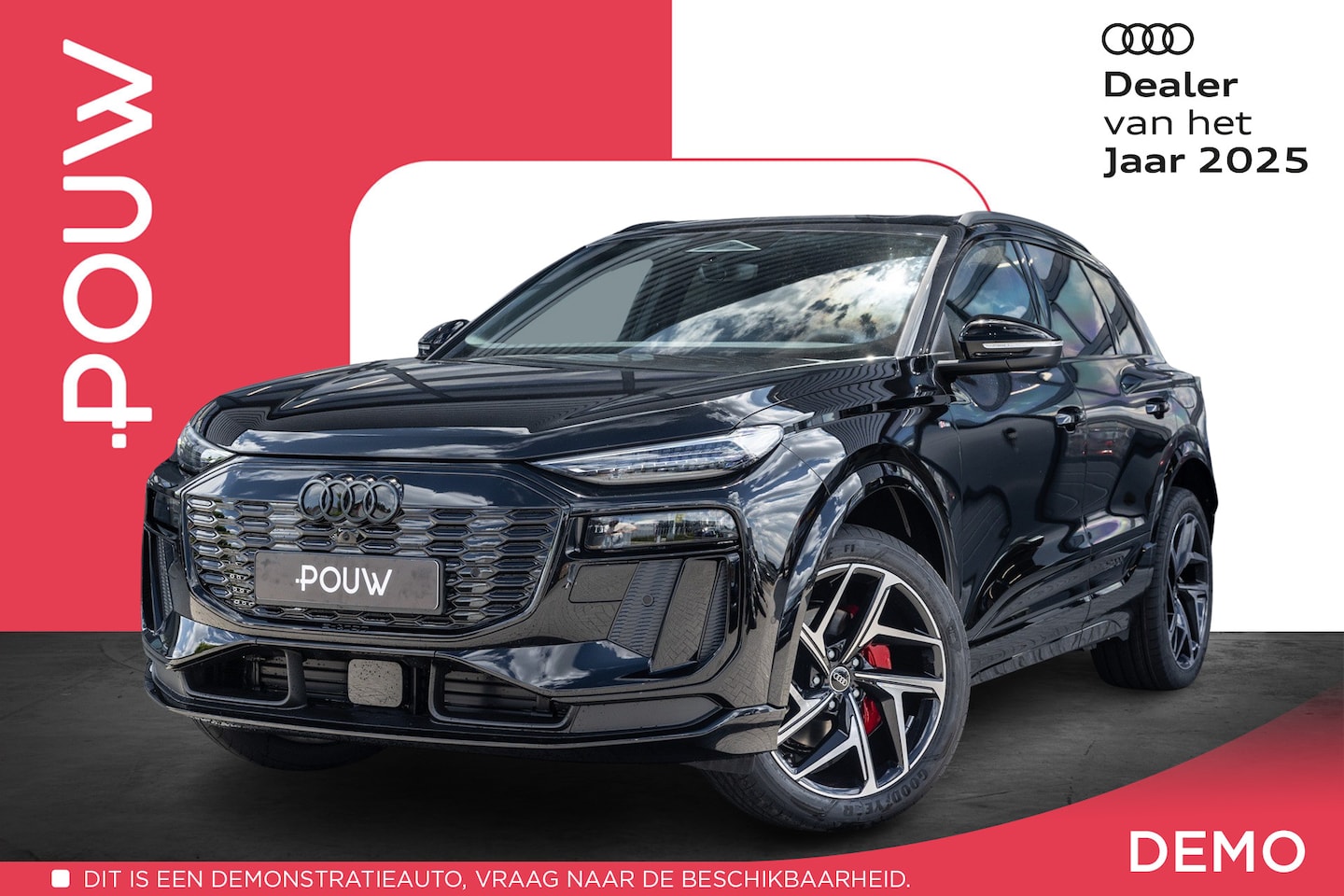 Audi Q6 e-tron - 306pk S Edition performance 100 kWh | Luchtvering | Panoramadak | Trekhaak | Rondomzicht C - AutoWereld.nl