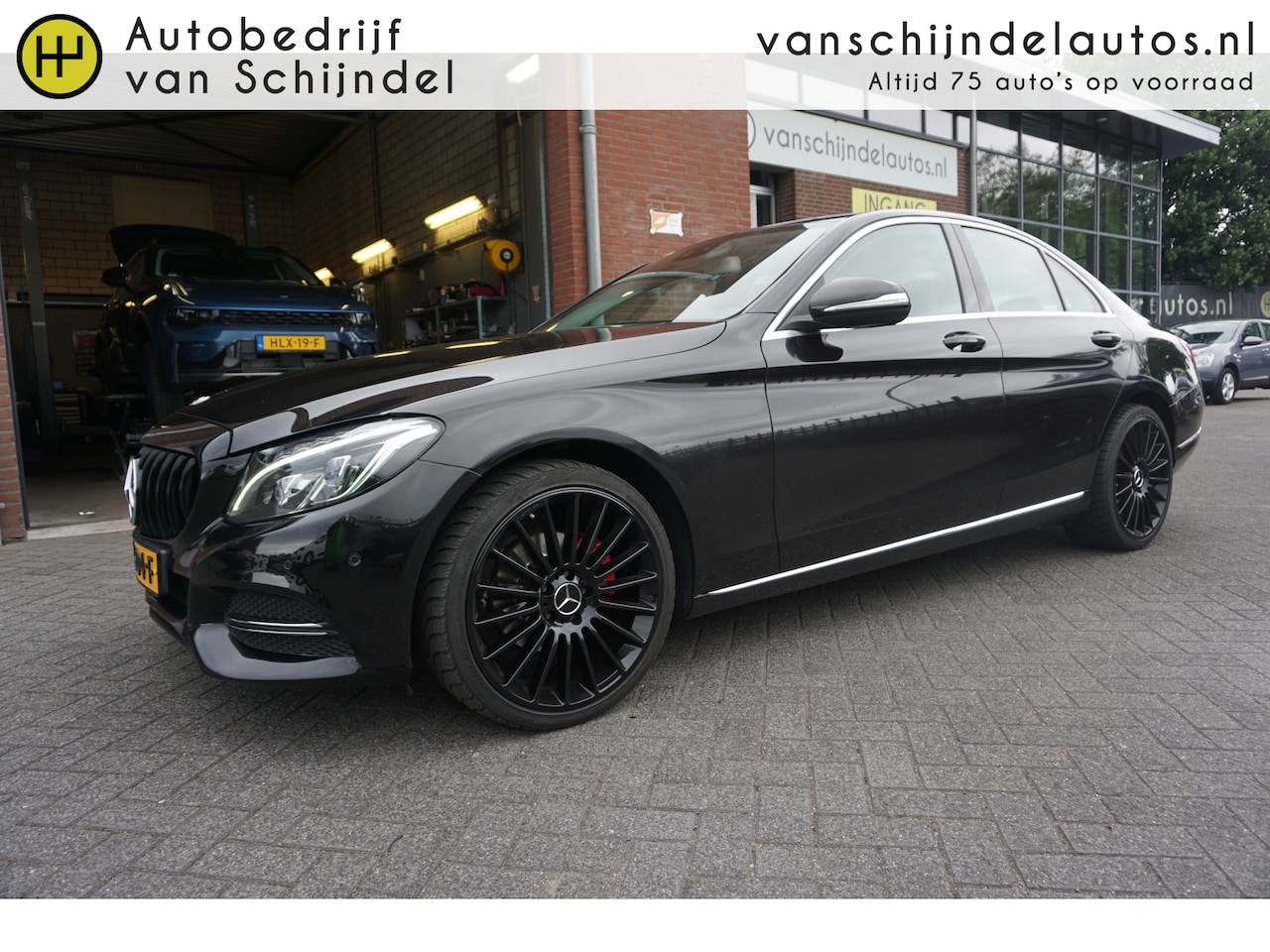 Mercedes-Benz C-klasse - C180 157PK PRESTIGE LUXE KEURIGE NETTE STAAT FULL LED LEDER SPORTSTOELEN STOELVERWARMING N - AutoWereld.nl