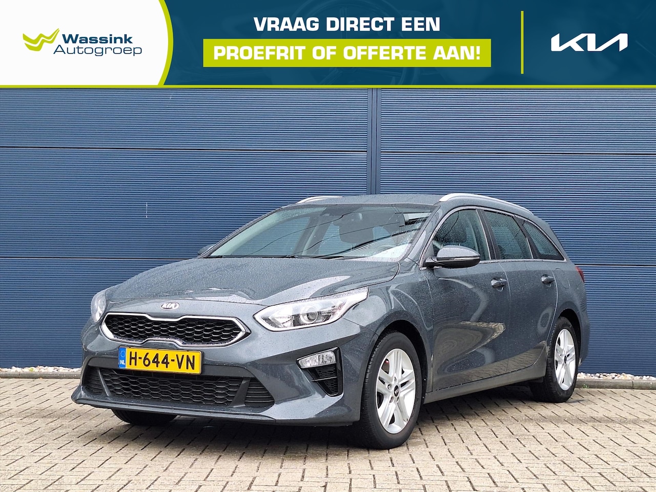Kia Cee'd Sportswagon - Ceed Sw 1.0 T-GDi 120pk DynamicLine I 17"Lichtmetalen Velgen | Camera | Cruise Control | A - AutoWereld.nl