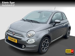 Fiat 500 - 1.0 Hybrid, Groot navigatie scherm, Parkeersensoren, Climate controle, cruise control