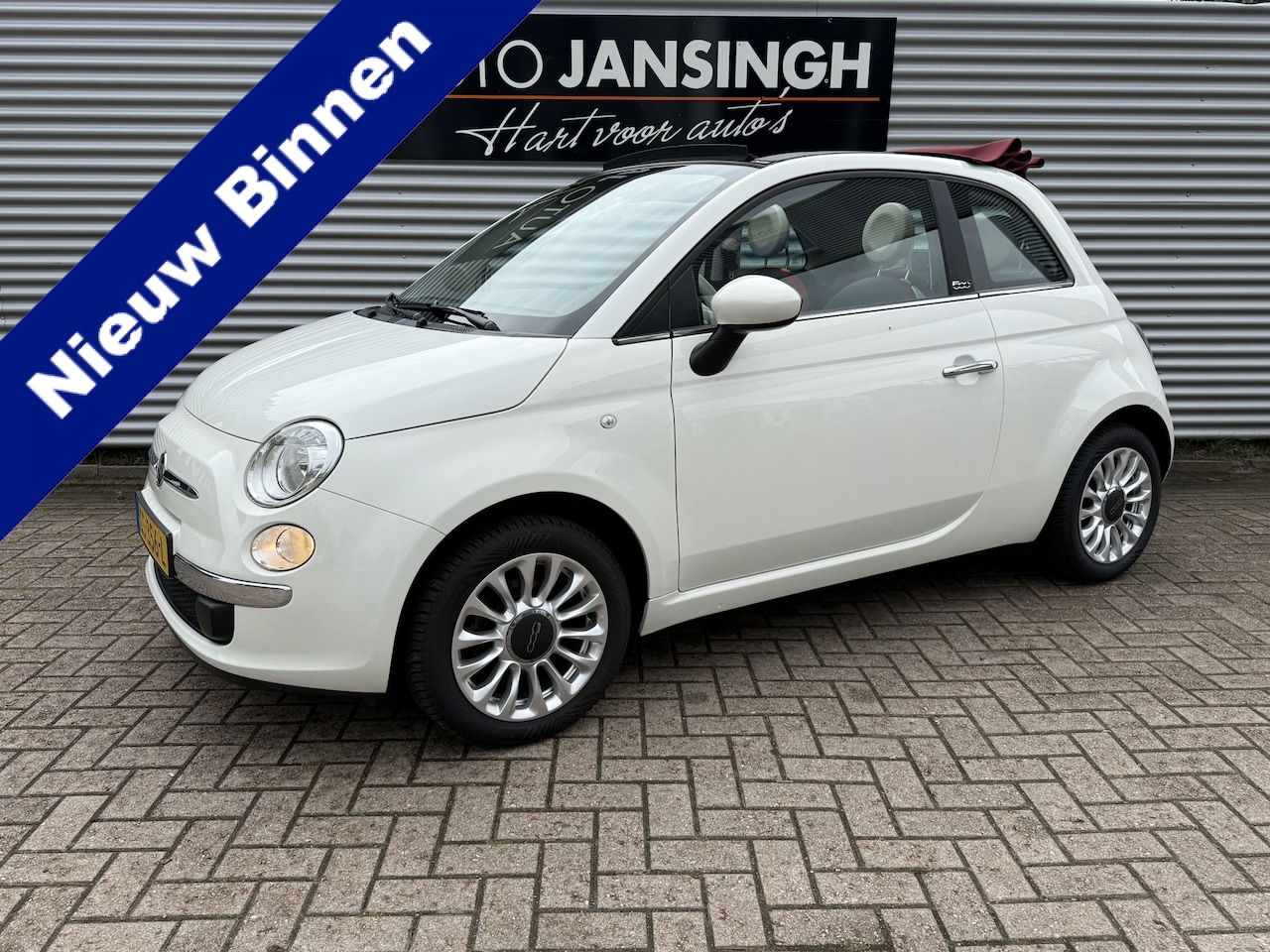 Fiat 500 C - 1.2 Popstar met 56.450Km!! | Cabrio | Airco | LM Velgen | Elektr. Ramen | RIJKLAARPRIJS IN - AutoWereld.nl