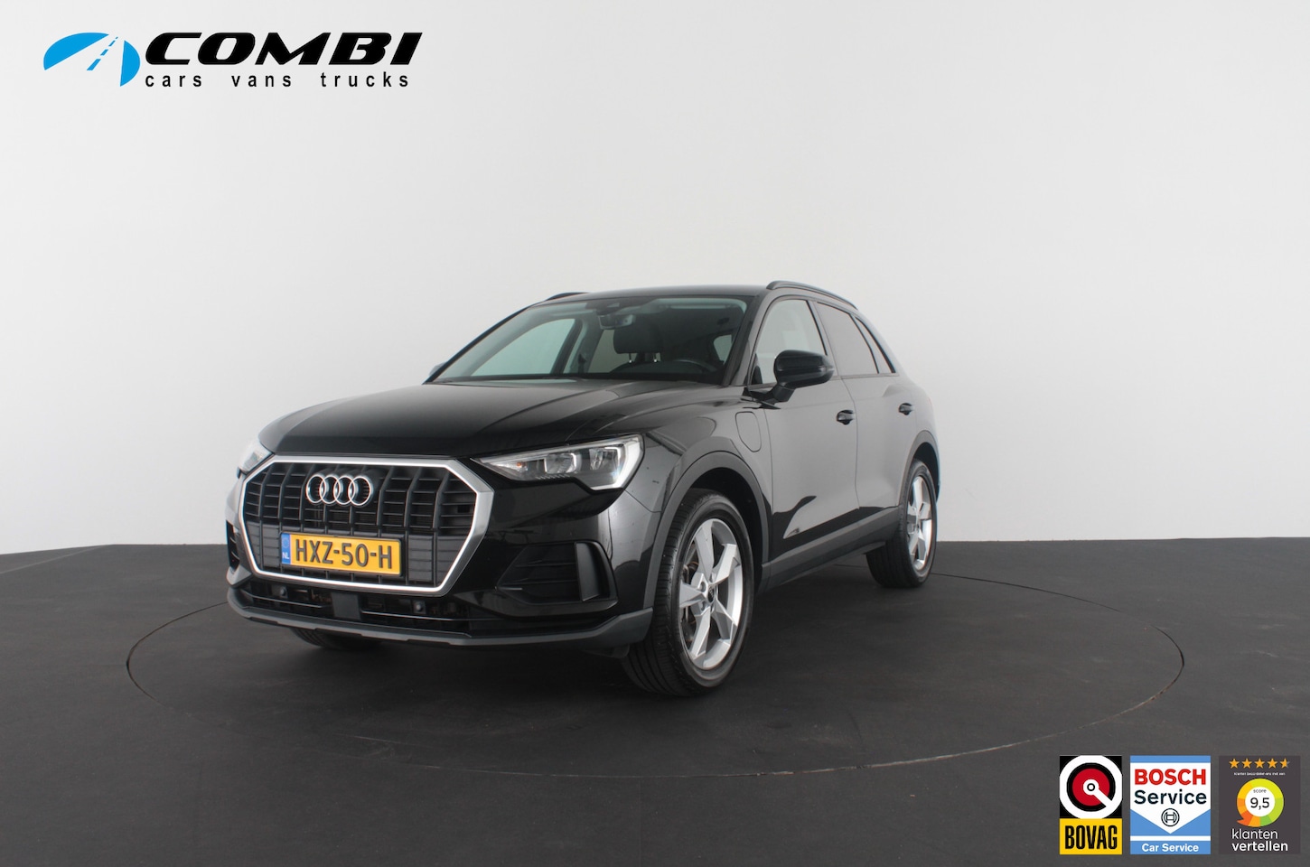 Audi Q3 - 45 TFSI e edition > 245pk/Leer/19inch/keyless/Stoelverwarming/Plug in-hybride... - AutoWereld.nl