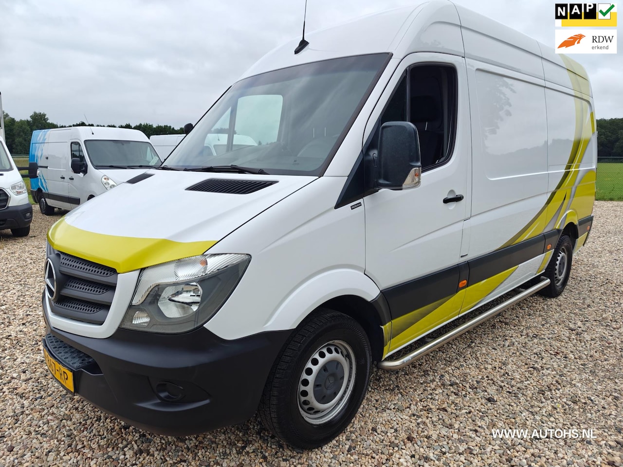 Mercedes-Benz Sprinter - 314 2.2 CDI 366 EHD 314 2.2 CDI 366 EHD, Euro 6, Lang hoog , lage km , airco , cruise , camera , 1e eig - AutoWereld.nl