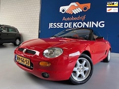 MG F - F 1.8i cabriolet inclusief hardtop.bj.1997.kleur: rood.APK tot 05/2026 en NAP met 123191 k
