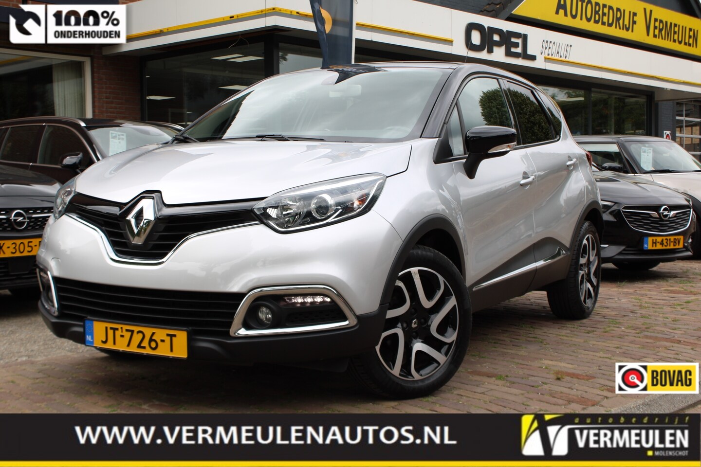 Renault Captur - 0.9TCe 90PK Dynamique + 17"/ Navi/ Clima/ Cruise/ Trekhaak/ NL auto - AutoWereld.nl