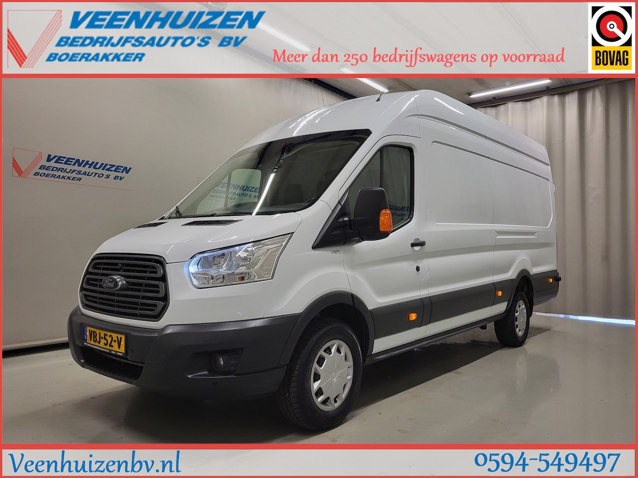 Ford Transit - 2.0TDCI L4/H3 Trekhaak Euro 6! - AutoWereld.nl