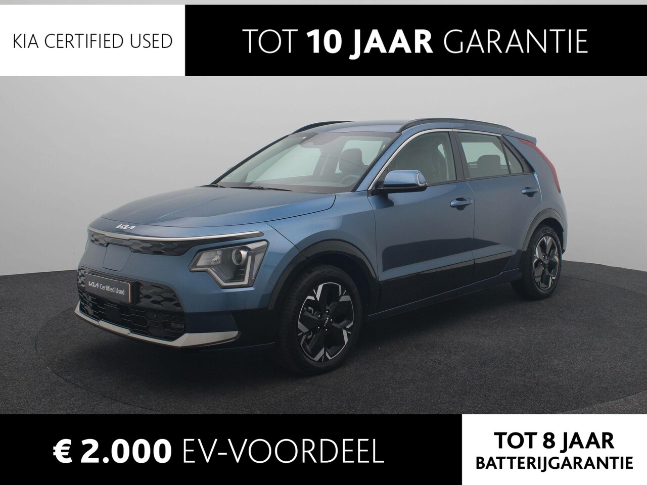 Kia Niro EV - DynamicLine 64.8 kWh | Camera | Cruise Control | Navigatie | Parkeer Sensoren - AutoWereld.nl