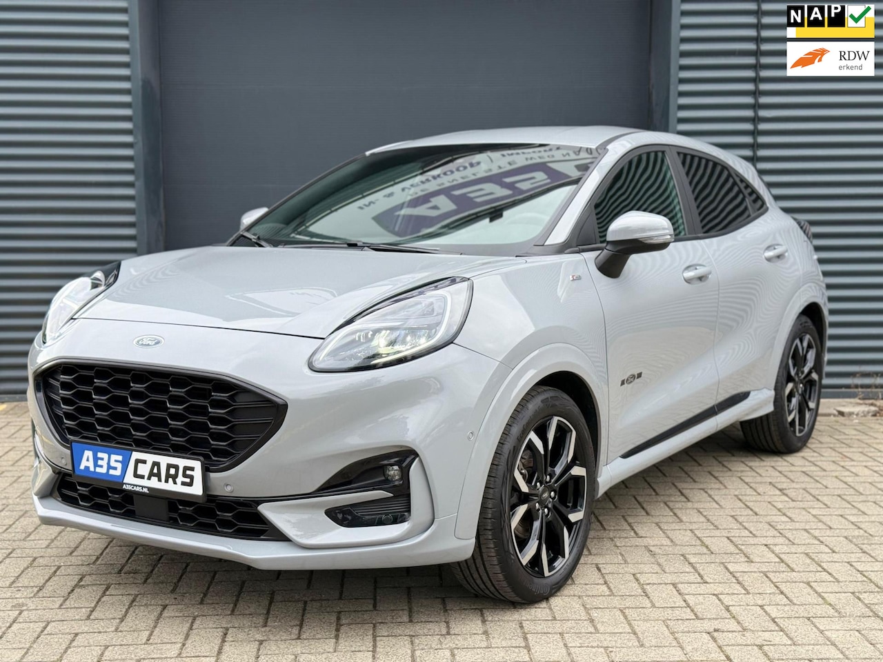 Ford Puma - 1.0 EcoBoost Hybrid ST-Line Full option |Stoelverwarming|Stuurverwarming|DAB|ZGAN| - AutoWereld.nl