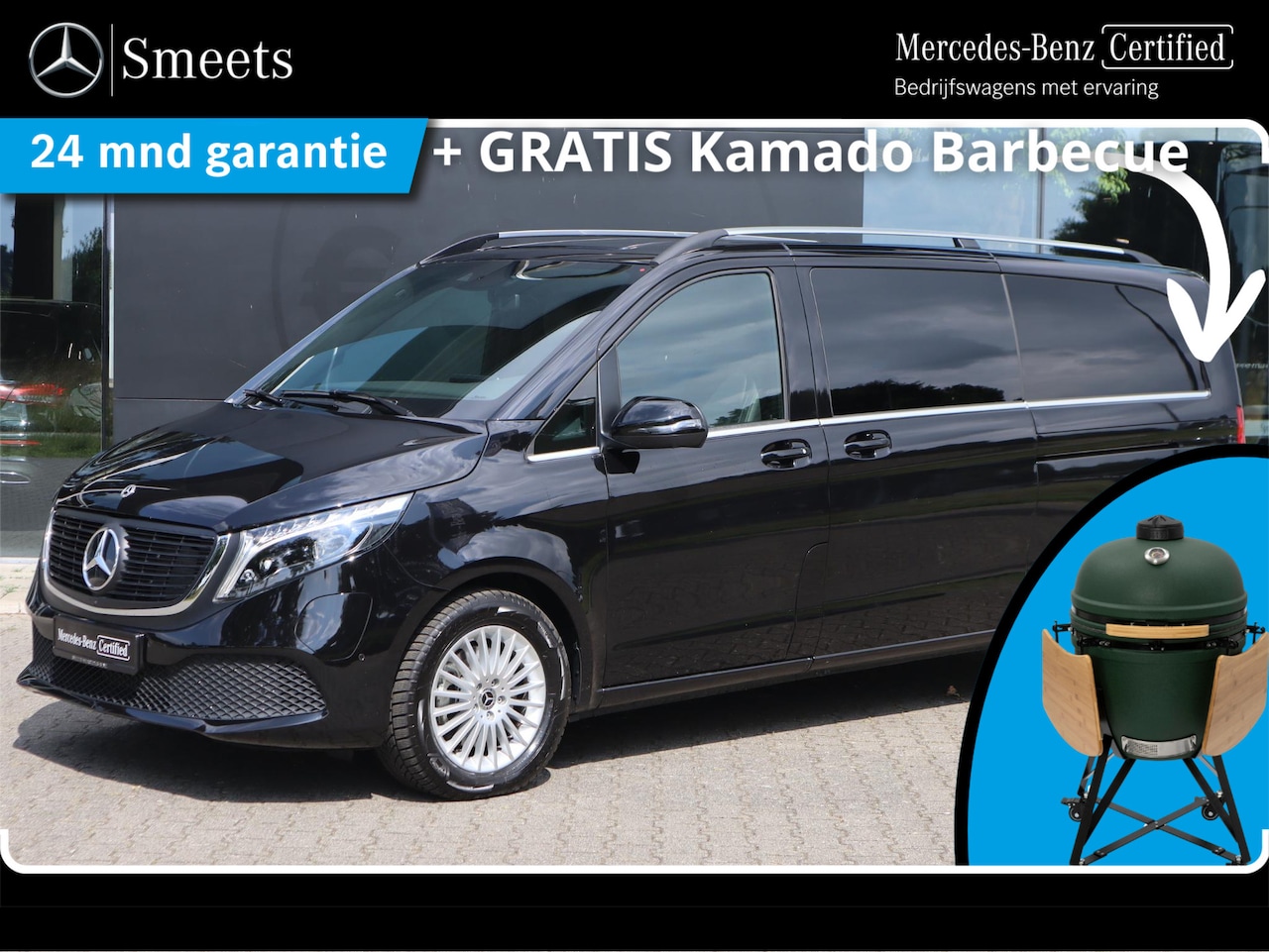 Mercedes-Benz EQV - 300 L3 8 Pers. 365km WLTP - AutoWereld.nl