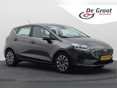 Ford Fiesta - 1.0 EcoBoost Hybrid Titanium Climate, Cruise, Elektrisch Pakket, Apple Carplay, LED, DAB,