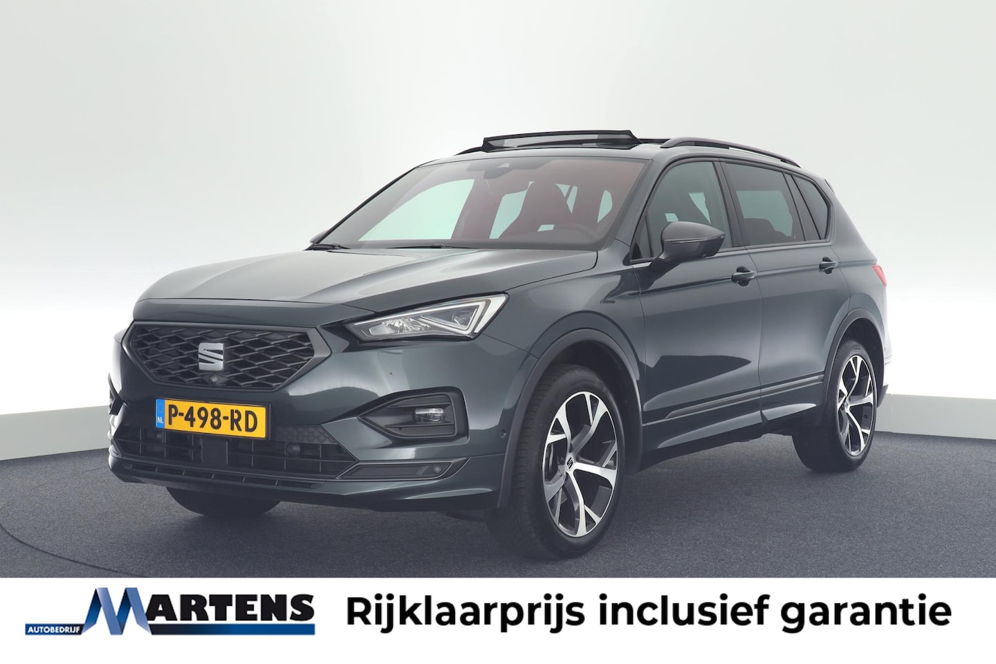 SEAT Tarraco - 1.5 TSI 150pk FR Business Intense 7Pers. Led Panoramadak Trekhaak 360Camera Beats Memory S - AutoWereld.nl