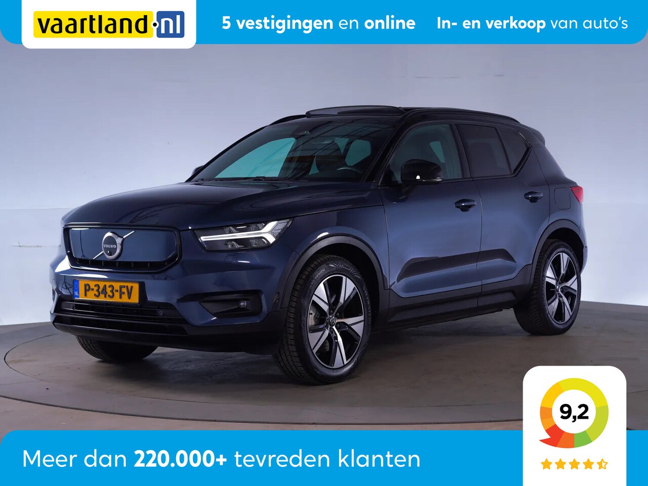 Volvo XC40 - Recharge Pro [ Panorama Leder Harman/Kardon ] - AutoWereld.nl