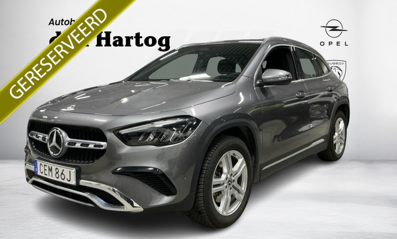 Mercedes-Benz GLA-Klasse - 250 e Business Line Stoelverwarming/Zomer+winter velgen/Camera/Navi groot. - AutoWereld.nl