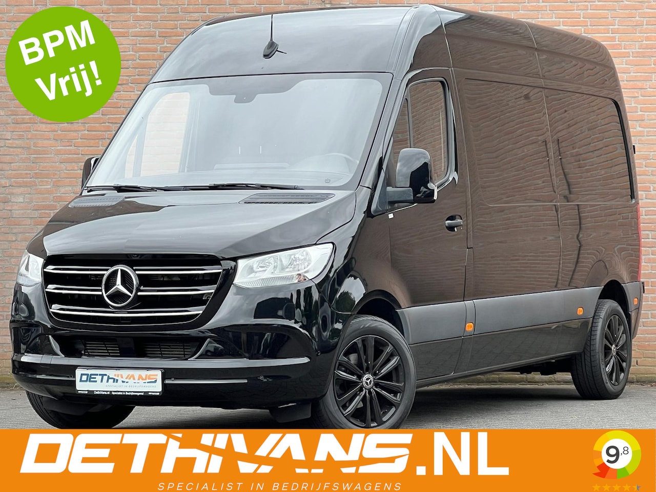 Mercedes-Benz Sprinter - 214CDI 143PK L2H2 9G-Tronic / M-BUX / Carplay - AutoWereld.nl