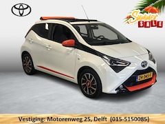 Toyota Aygo - 1.0 VVT-i X-OTIC CABRIOLET 30.000 KM GARANTIE TOT 3-2029 LEDER.CARPLAY NAVI.AIRCO.LMV CAME