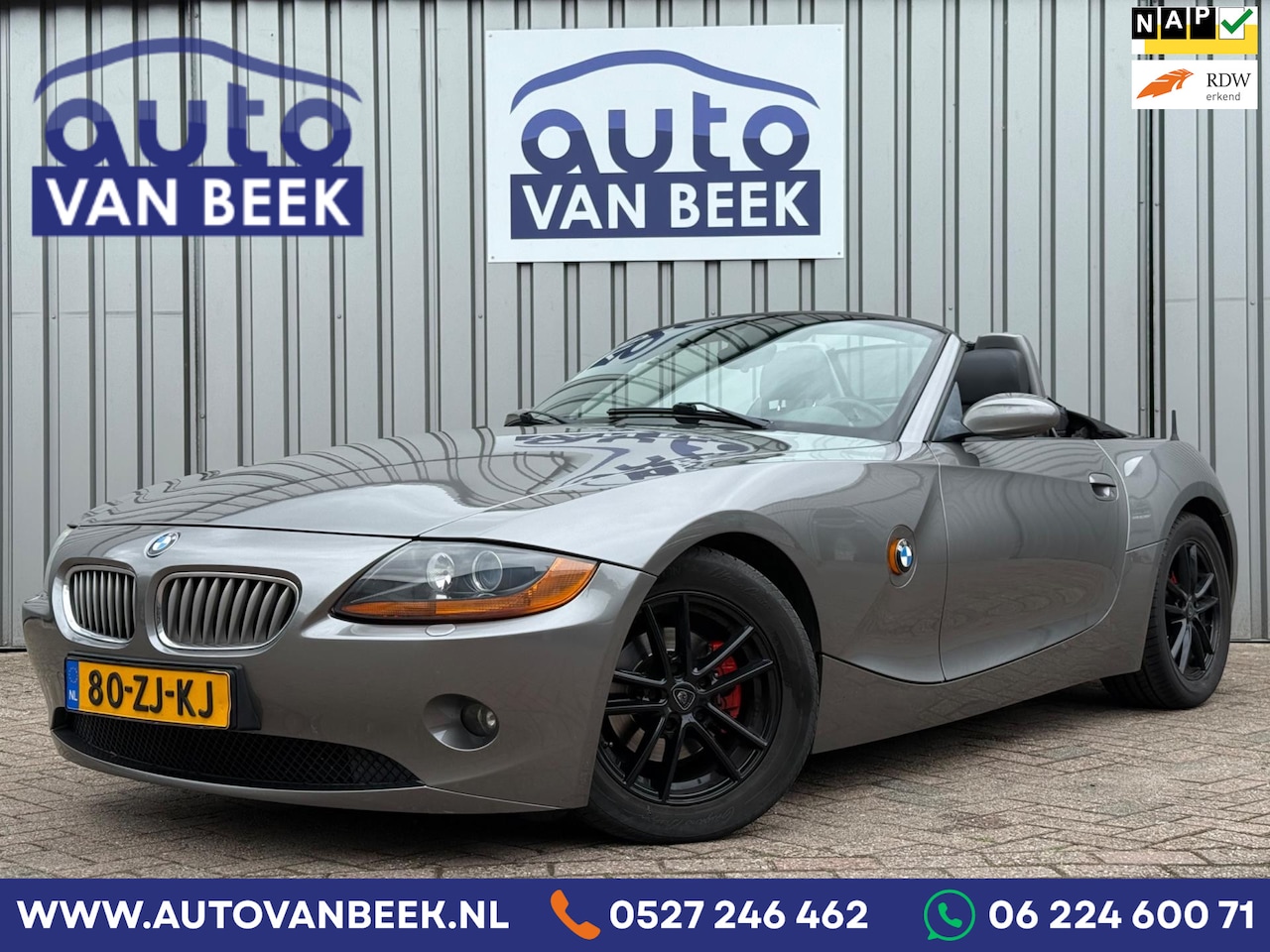 BMW Z4 Roadster - 2.2i|Prachtstaat!|6 cillinder - AutoWereld.nl