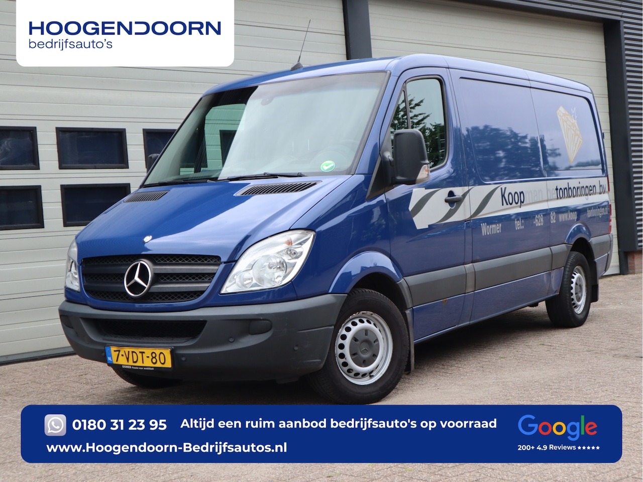 Mercedes-Benz Sprinter - 319 3.0 CDI Automaat L2H1 - Trekhaak - Airco - Cruise - APK 5-2026 - AutoWereld.nl