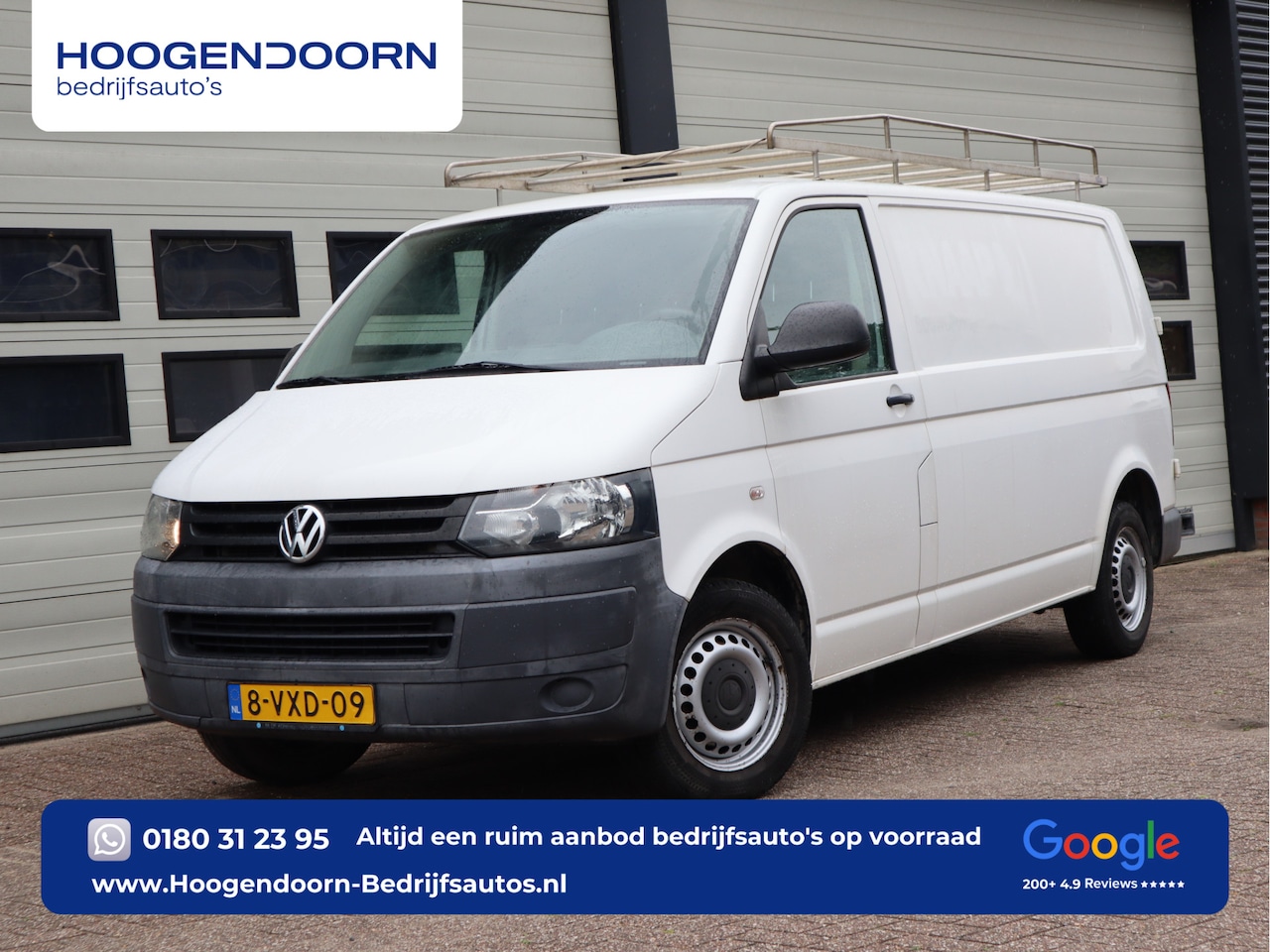 Volkswagen Transporter - 2.0 TDI Euro 5 Lang L2 - Trekhaak - Imperiaal - Airco - AutoWereld.nl