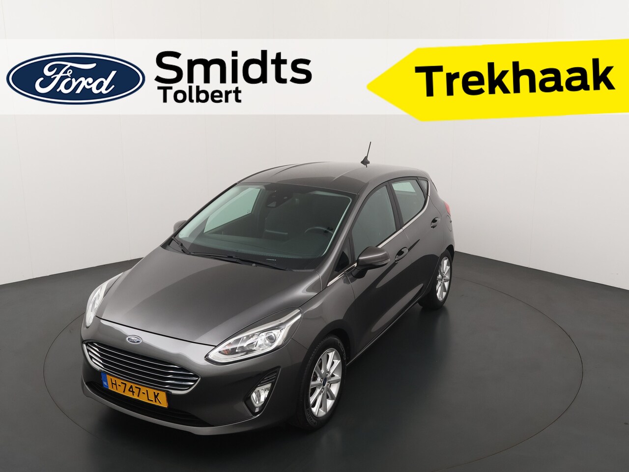 Ford Fiesta - 100pk EcoBoost Titanium | Trekhaak I Automaat I Climate I Parkeersensoren achter - AutoWereld.nl