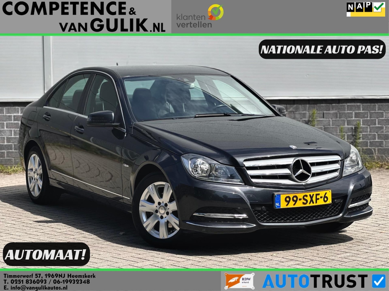 Mercedes-Benz C-klasse - 180 Business Class 125! Avantgarde 180 Business Class 125! Avantgarde - AutoWereld.nl
