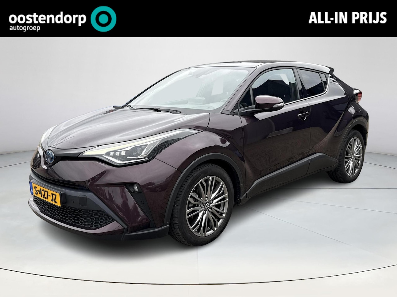 Toyota C-HR - 1.8 Hybrid Executive **LEDER BEKLEDING/ STOEL EN STUURWIELVERWARMING/ ADAPTIEF CRUISE CONT - AutoWereld.nl