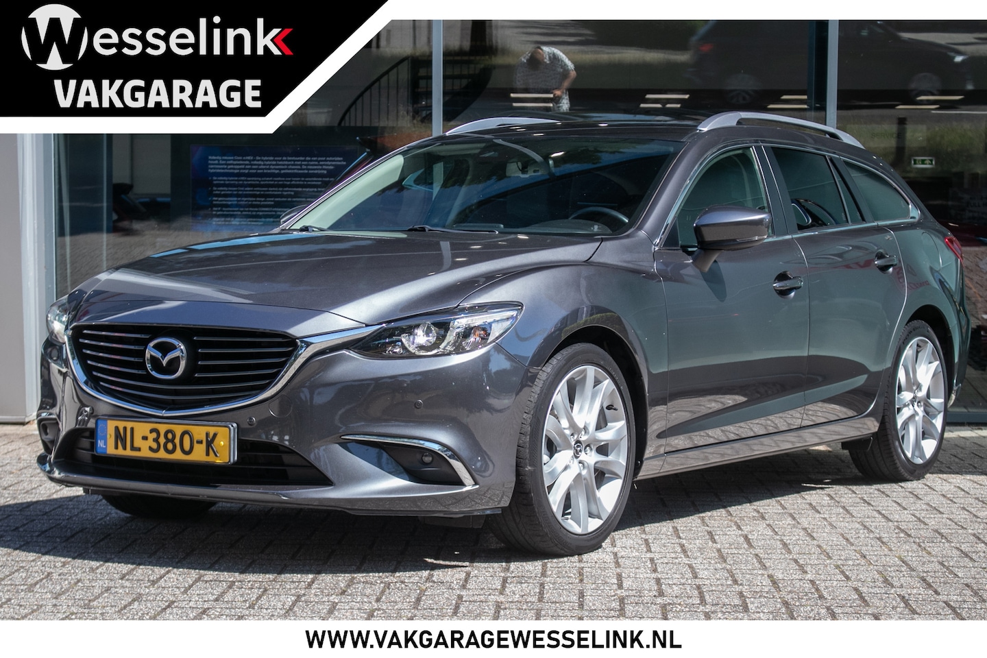 Mazda 6 Sportbreak - 2.0 SkyActiv-G 165 Skylease GT Limited All-in rijklaarprijs | Navi | Leder - AutoWereld.nl