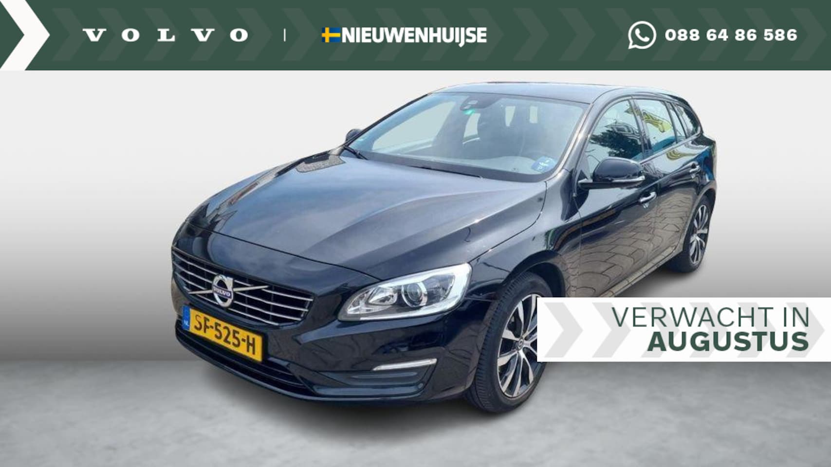 Volvo V60 - 1.5 T2 Polar+ Dynamic | Stoelverwarming | DAB | Parkeercamera | Parkeersensoren V+A | Trek - AutoWereld.nl