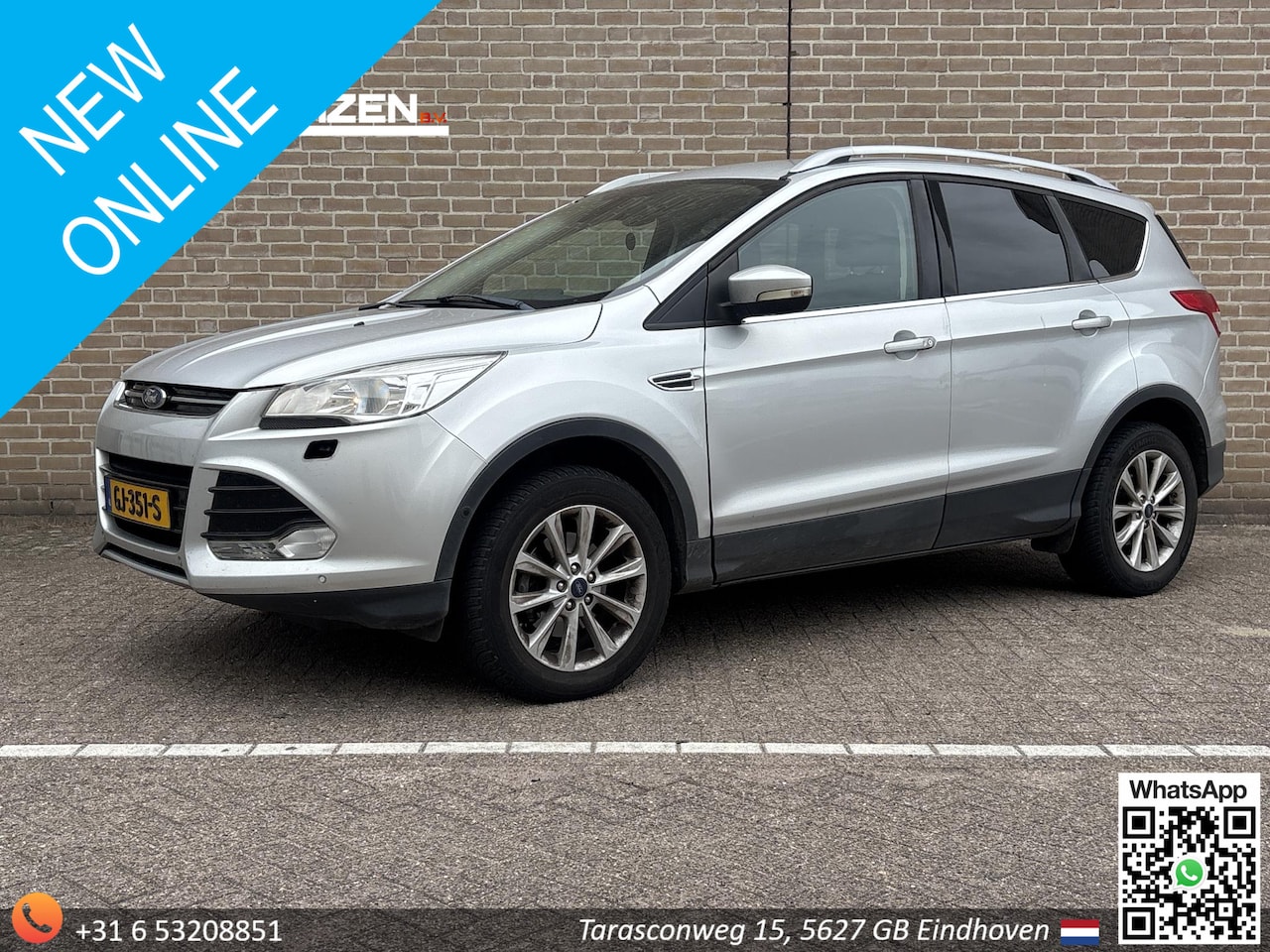 Ford Kuga - 1.5 Titanium | Leder | Climate | Cruise | Navi | Camera | APK 06-2026 | - AutoWereld.nl